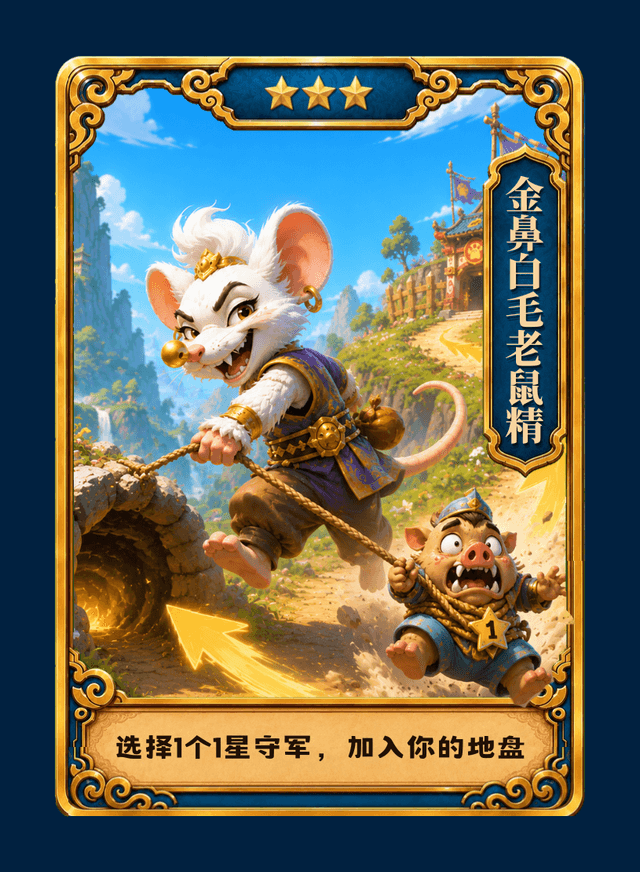 金鼻白毛老鼠精
